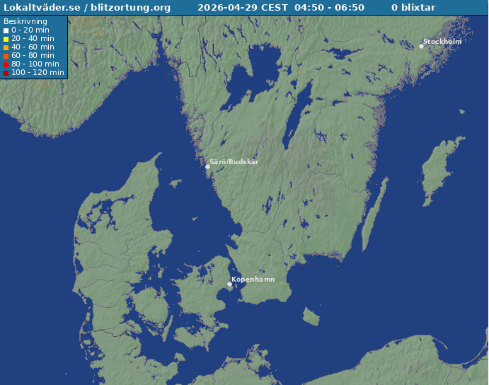 Blixtkarta fr�n lokaltv�der.se